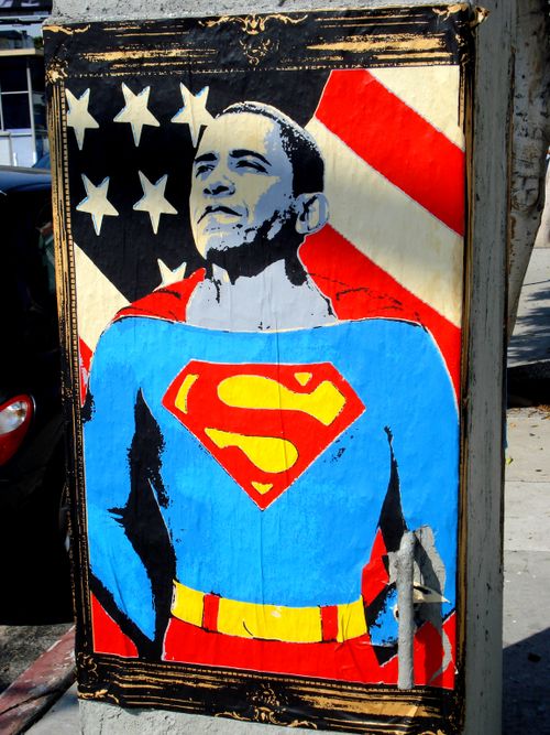 Obama superman